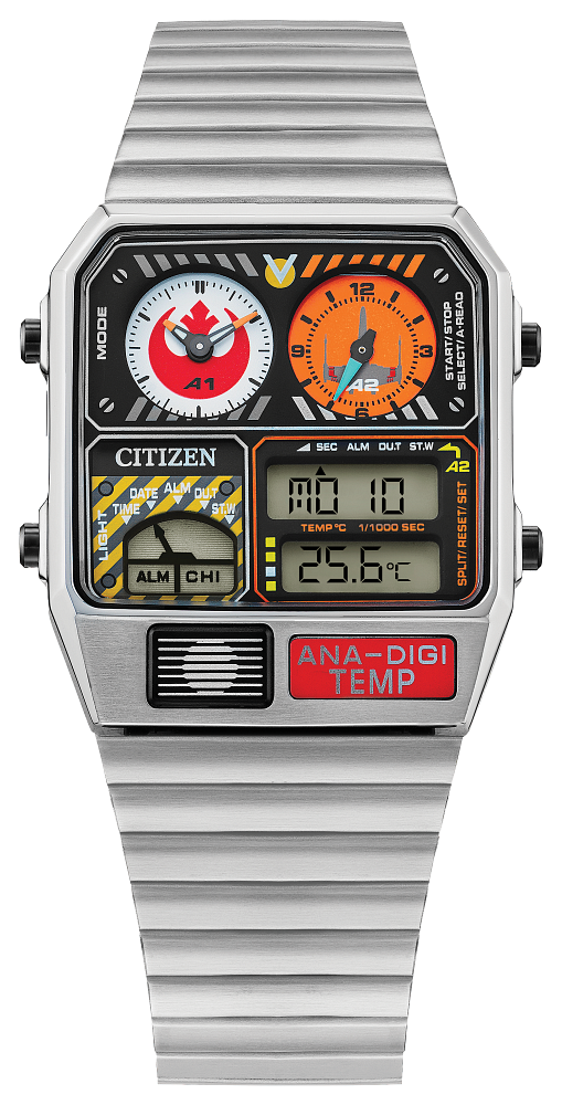 Citizen Star Wars Rebel Pilot Watch JG2108-52W NEW!