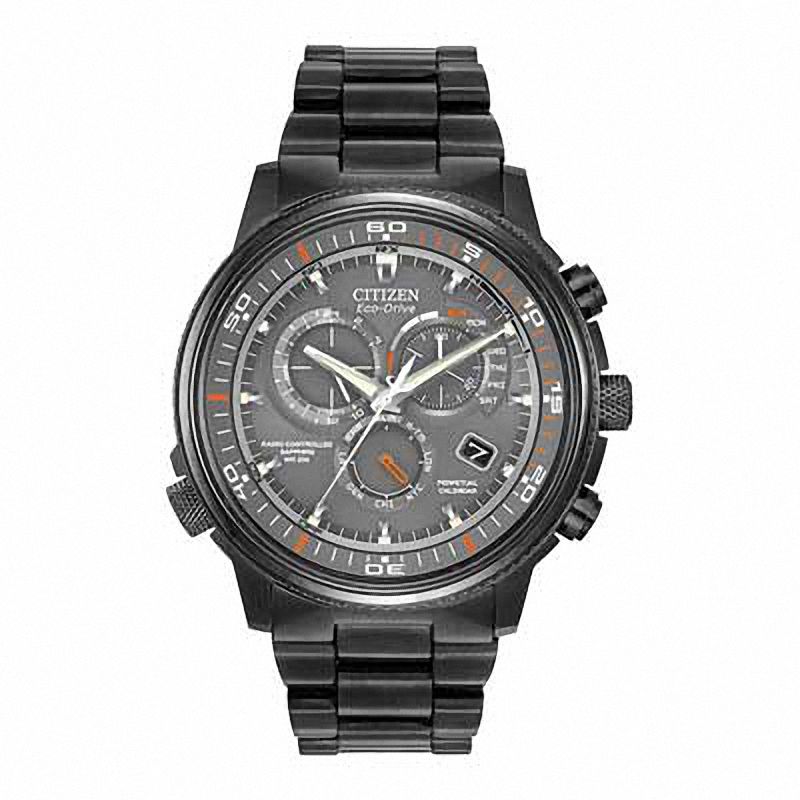 Men's Citizen Eco-Drive® Nighthawk A-T Chronograph Watch Model: AT4117-56H