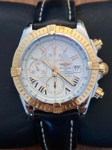 BREITLING CHRONOMAT EVOLUTION AUTOMATIC  Reference#: C13356, 44 mm diameter, Steel/Rose Gold PRE-OWNED